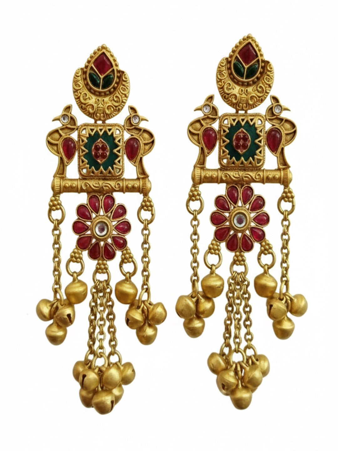 Geometric Drop Earrings