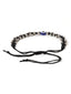 Beaded Evil Eye Charm Anklet
