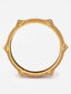 Set Of 2 24 CT Gold-Plated Antique Bangles