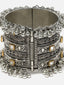 Oxidised Silver-Plated Bangle-Style Bracelet