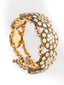 Gold-Plated Bangle-Style Bracelet