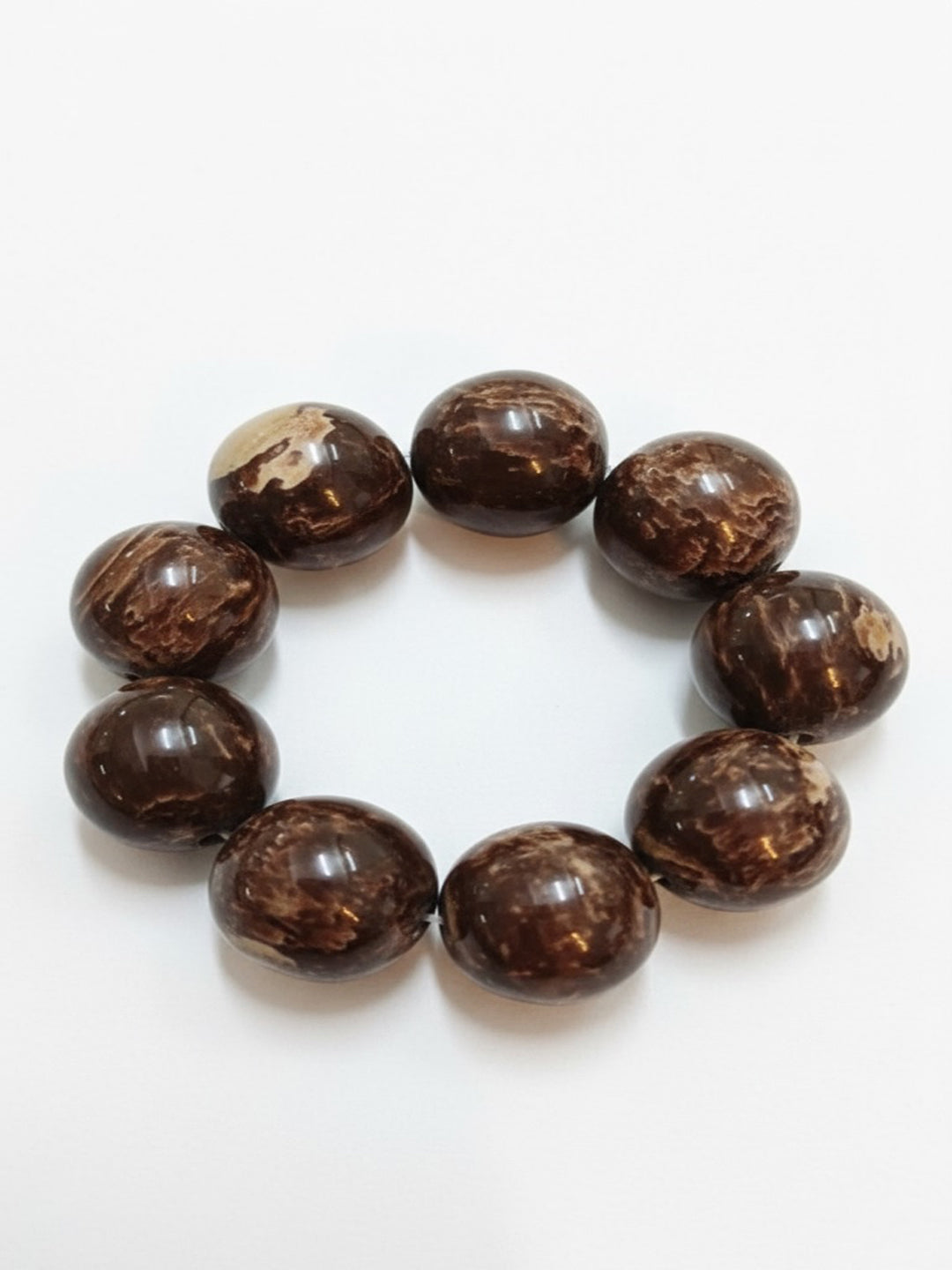 Artificial Beaded Elasticated Bracelet