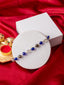 Silver Plated Silver Plated Evil Eye Wraparound Bracelet