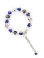 Silver Plated Silver Plated Evil Eye Wraparound Bracelet