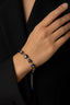 Silver Plated Silver Plated Evil Eye Wraparound Bracelet