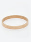 Women Gold-Toned Handcrafted Gold-Plated Bangle-Style Bracelet