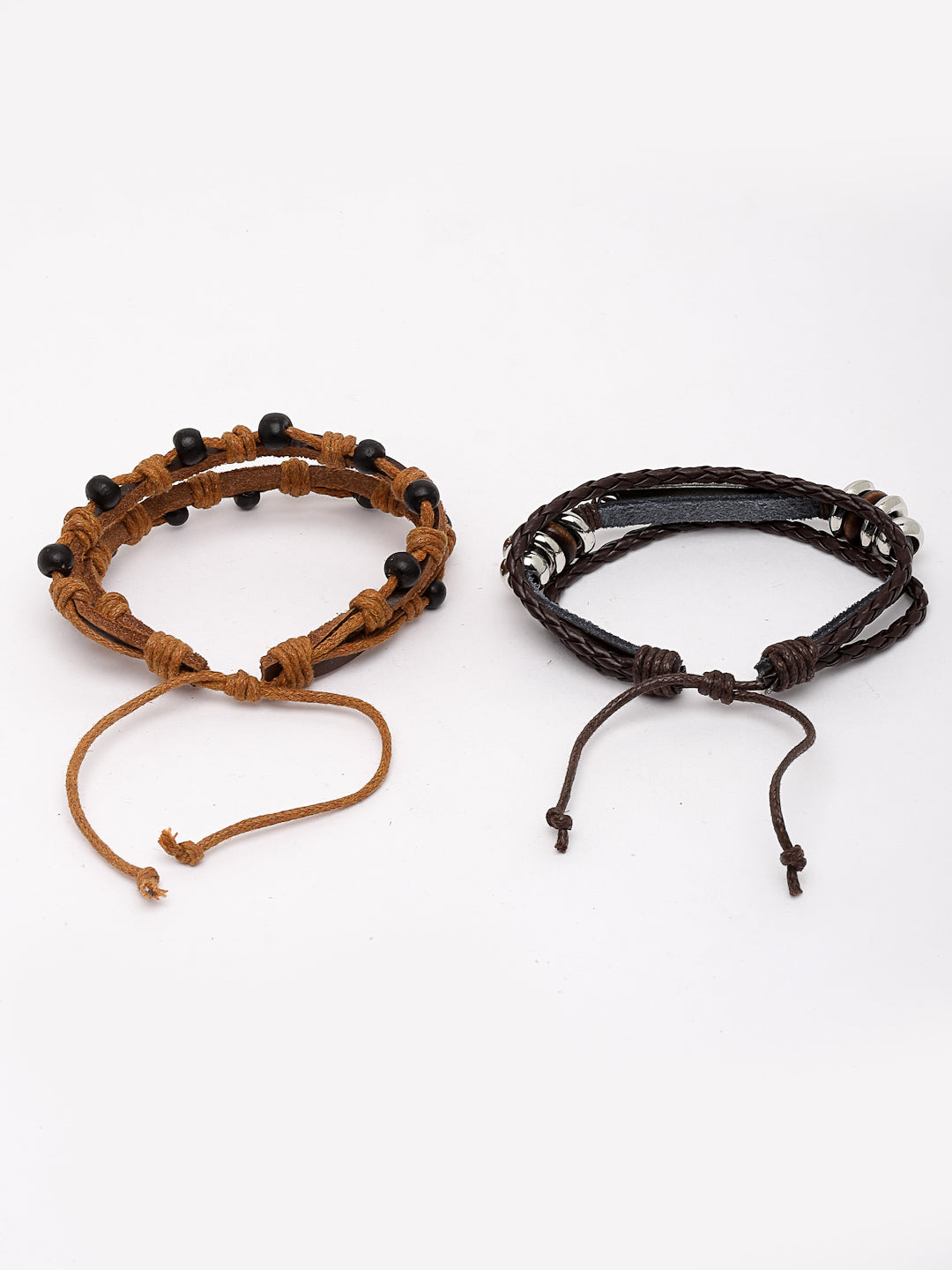 2Pcs Multistrand Wraparound Bracelet