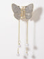 Embellished CZ Studded Butterfly Shaped Claw Clip