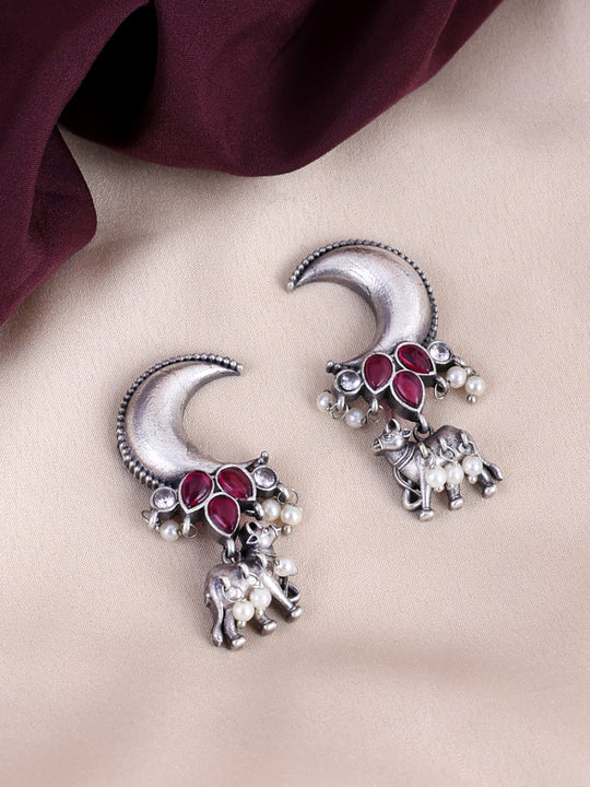 Contemporary Drop Earrings