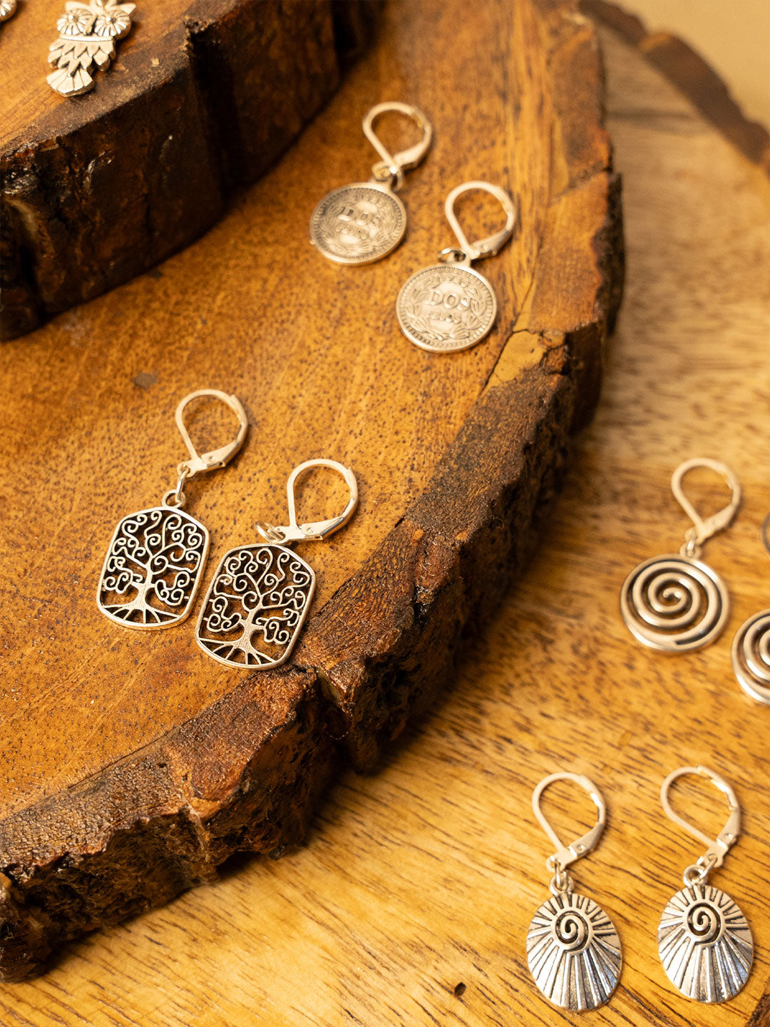 Contemporary Drop Earrings