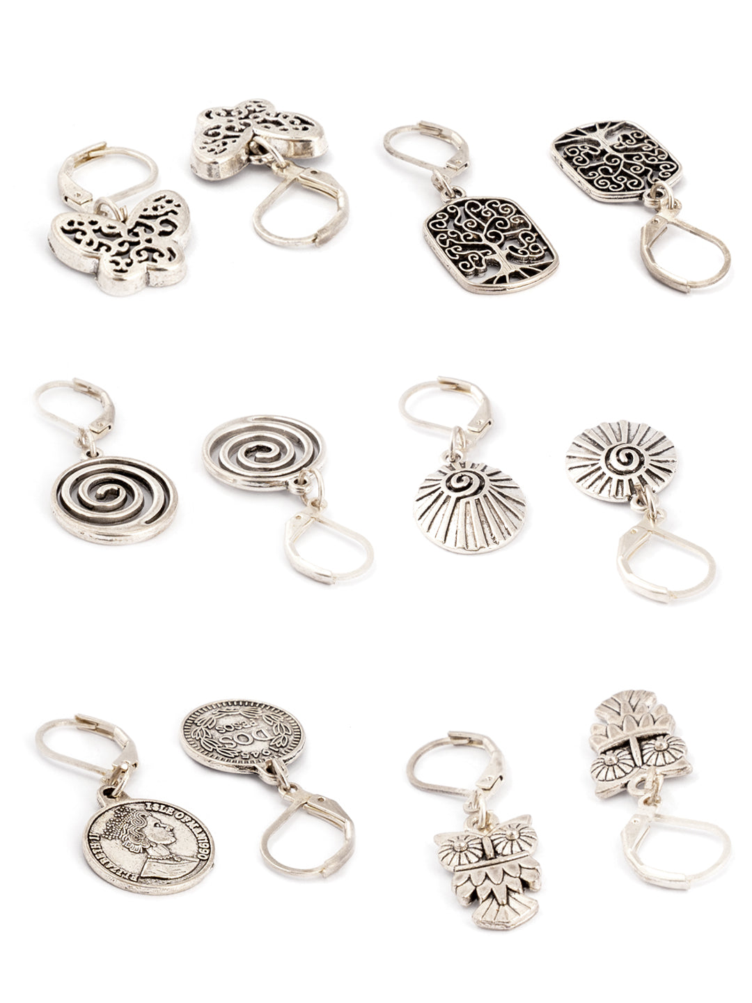 Contemporary Drop Earrings