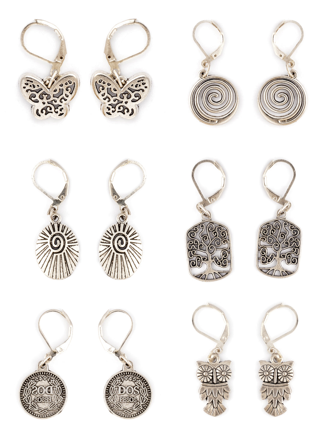 Contemporary Drop Earrings