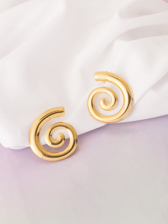 Gold-Plated Spherical Shaped Studs