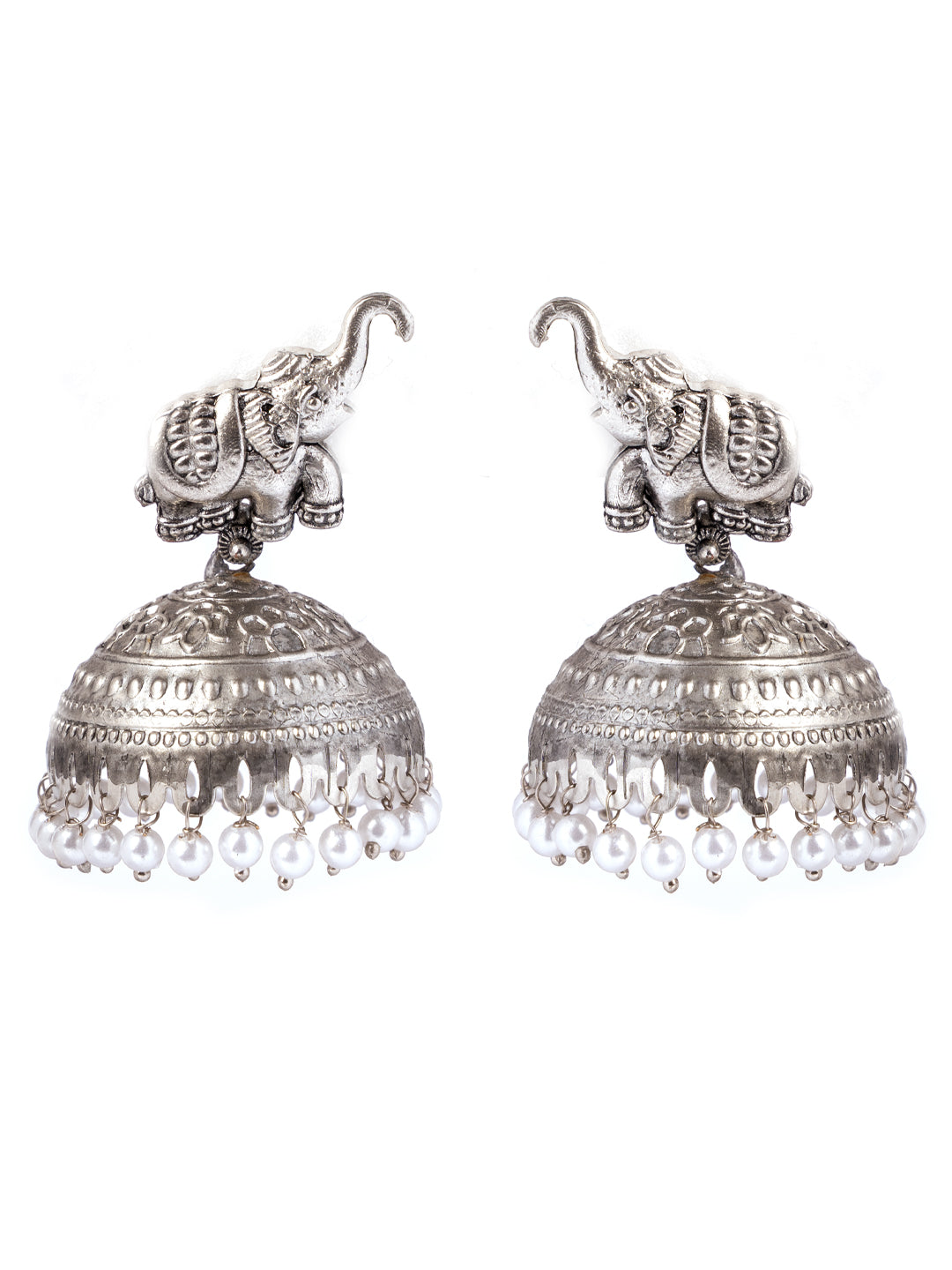 Contemporary Jhumkas Earrings