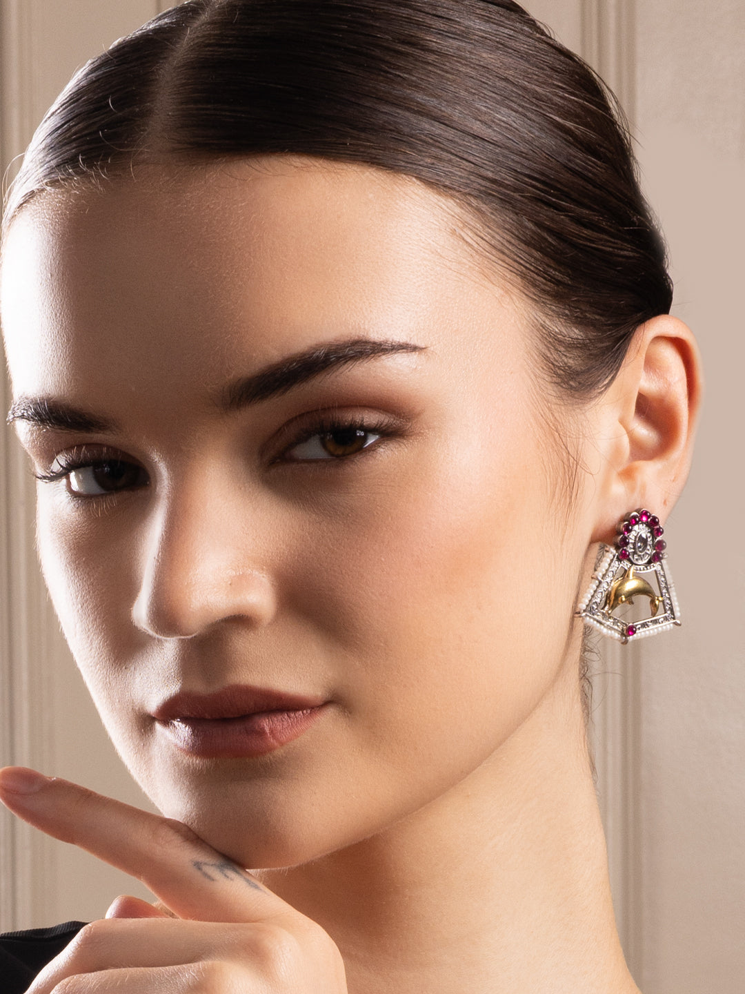 Geometric Studs Earrings
