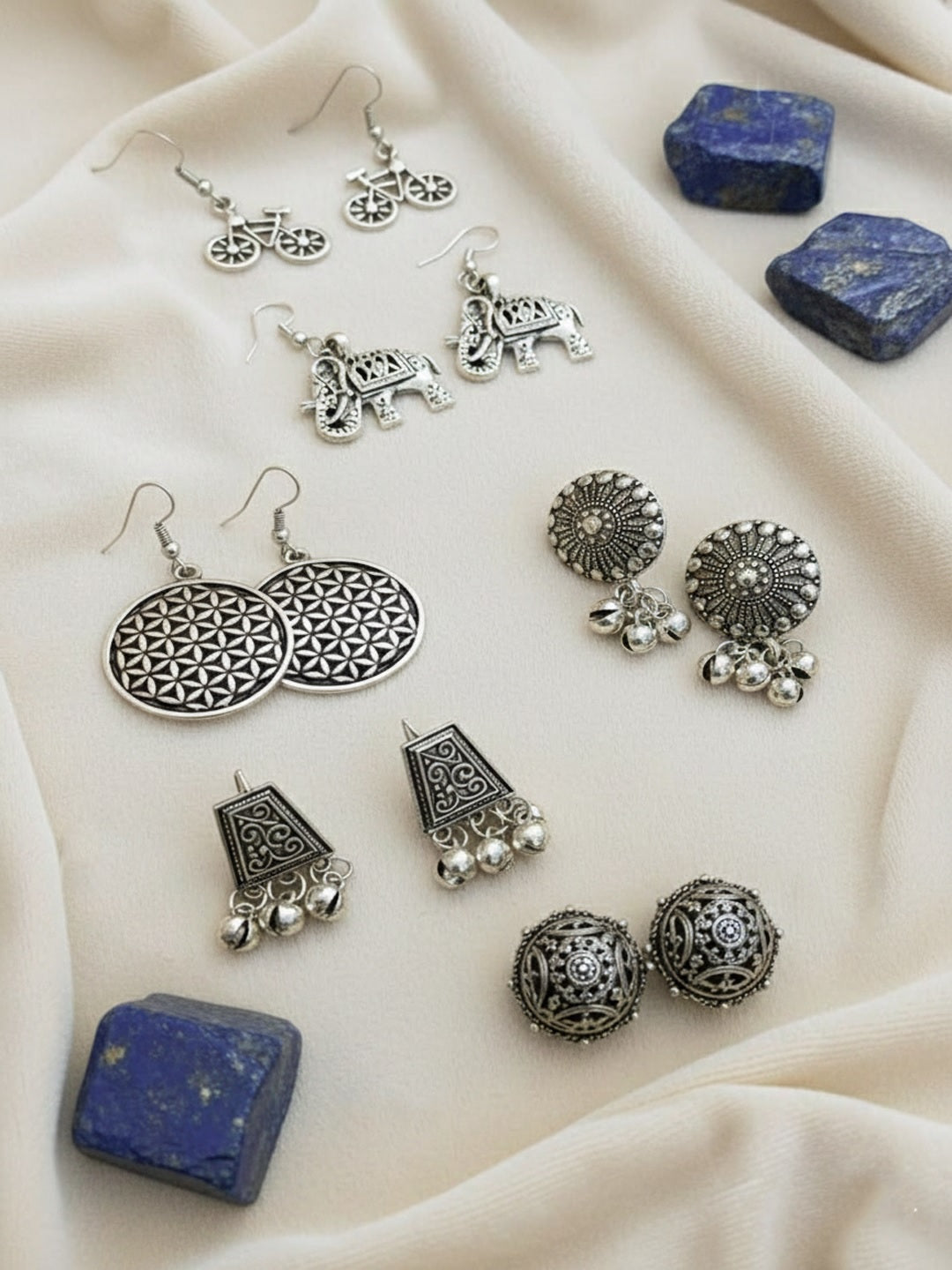 Geometric Drop Earrings