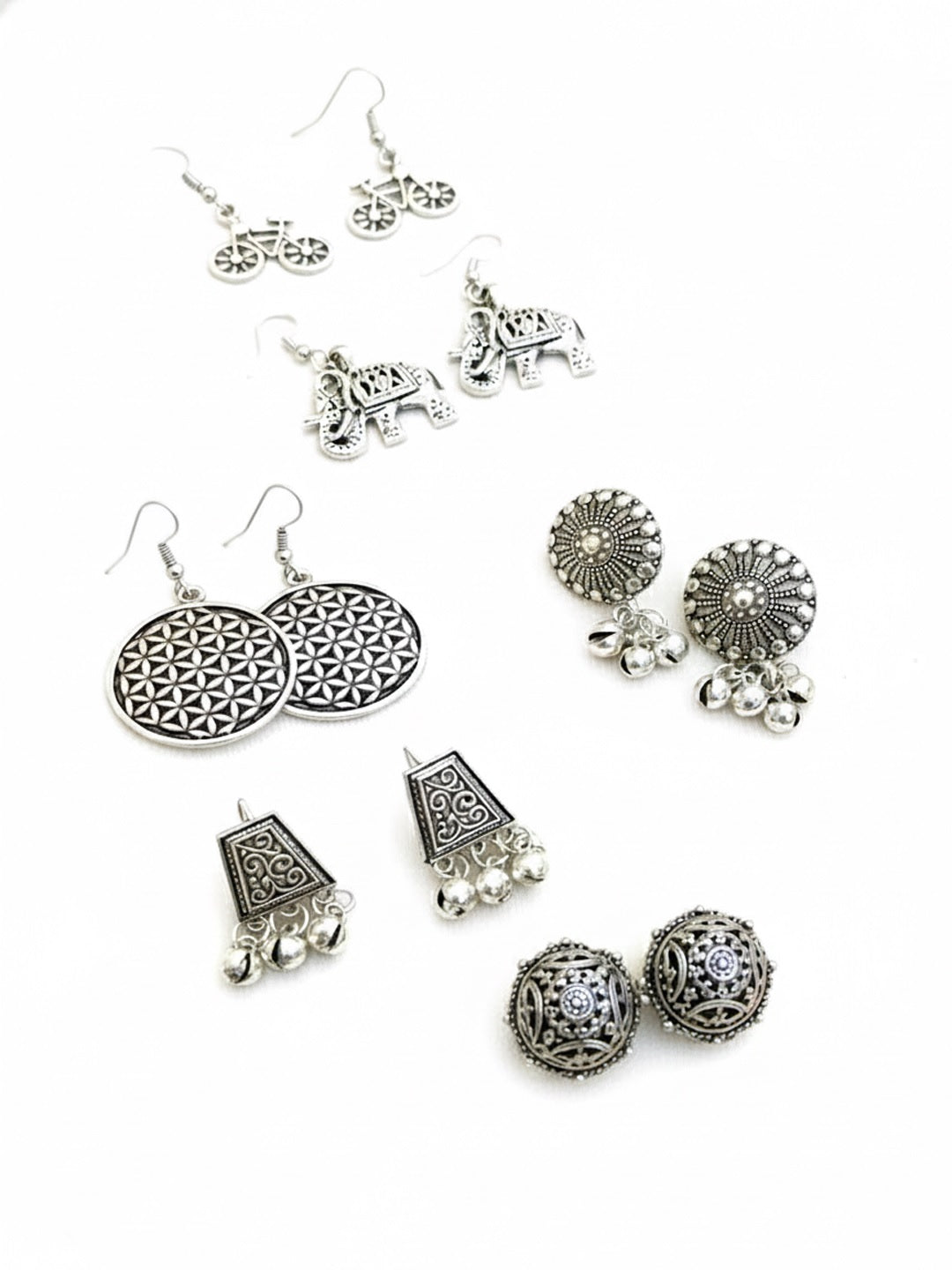 Geometric Drop Earrings
