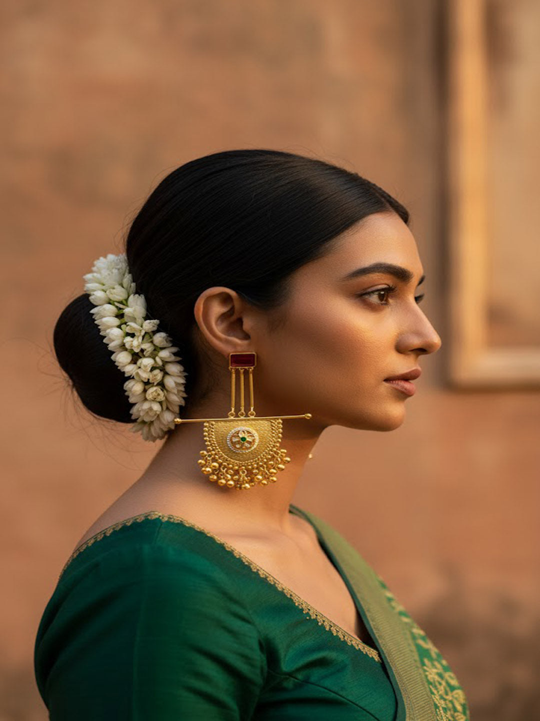 Geometric Drop Earrings