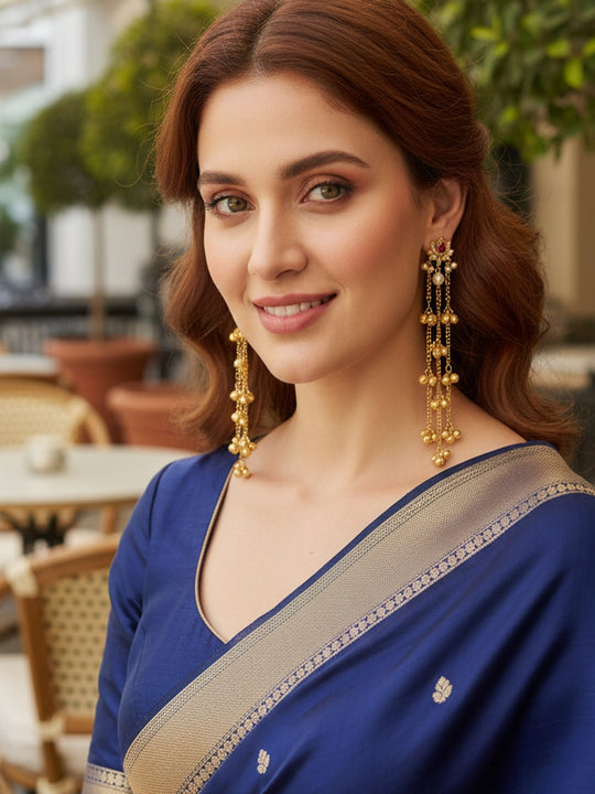 Floral Drop Earrings