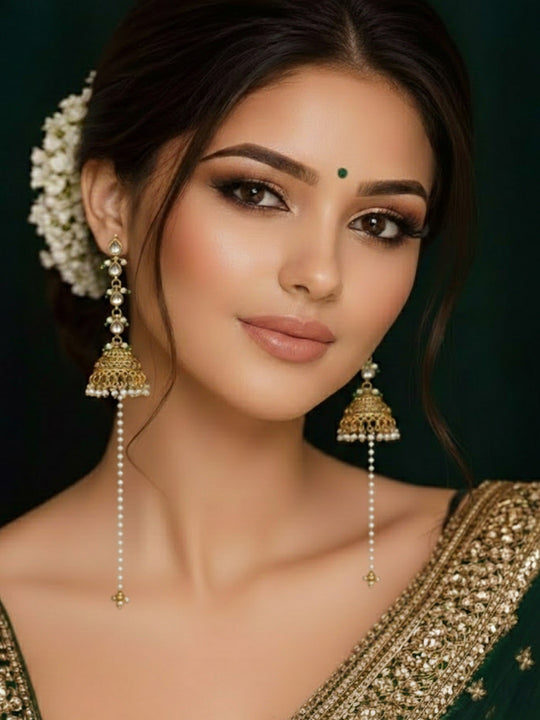 Oval Ear Cuff Earrings