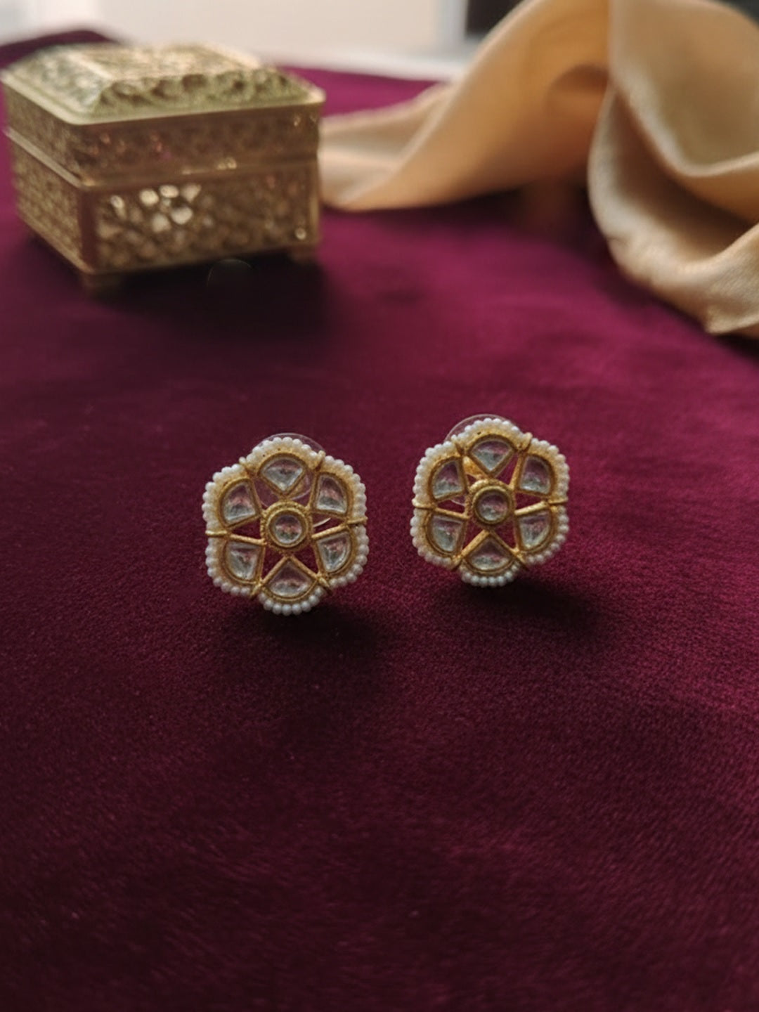 Circular Drop Earrings