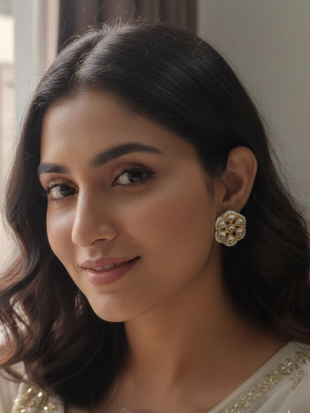 Floral Studs Earrings