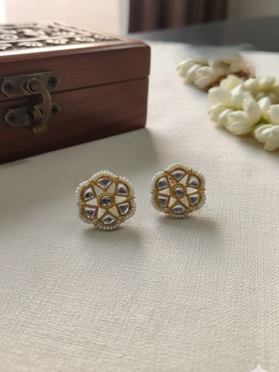 Circular Drop Earrings