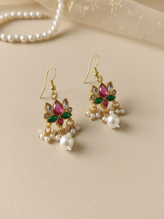 Floral Drop Earrings