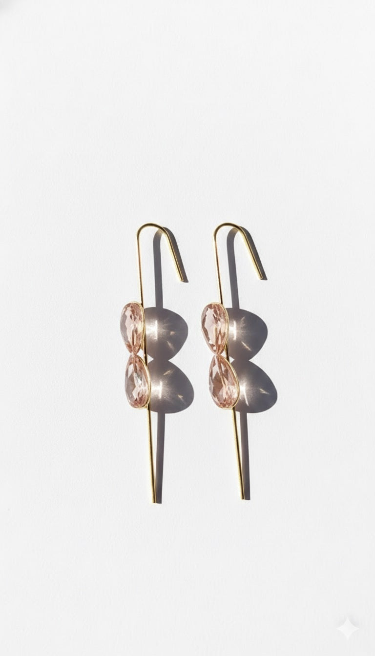 Heart Shaped Ear Cuff Earrings