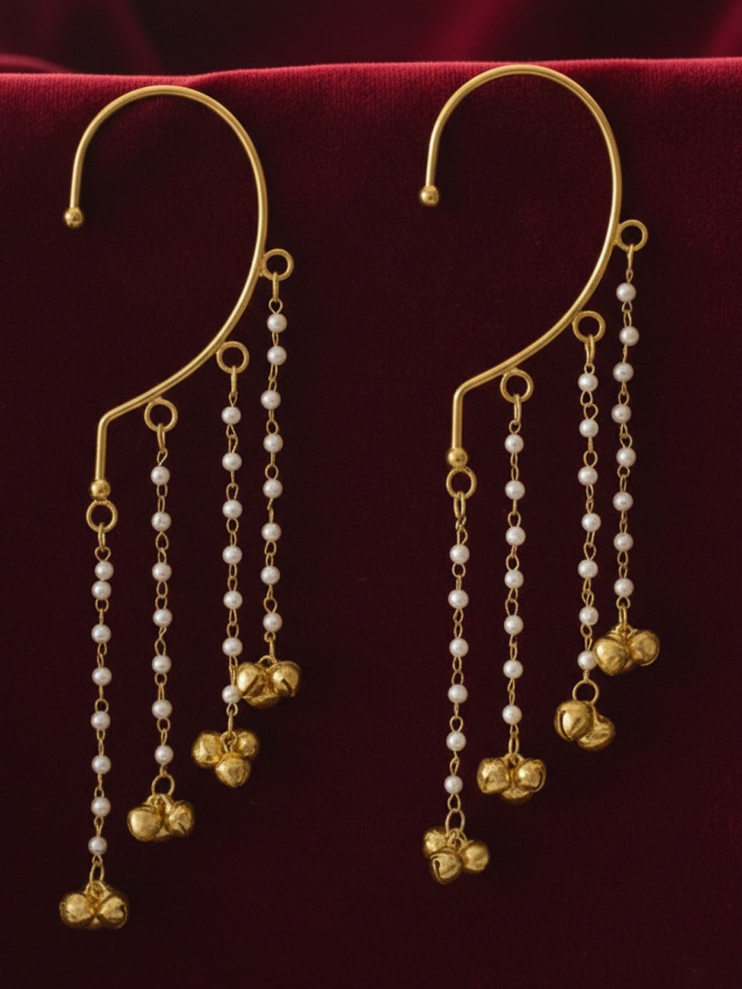 Contemporary Ear Cuff Earrings