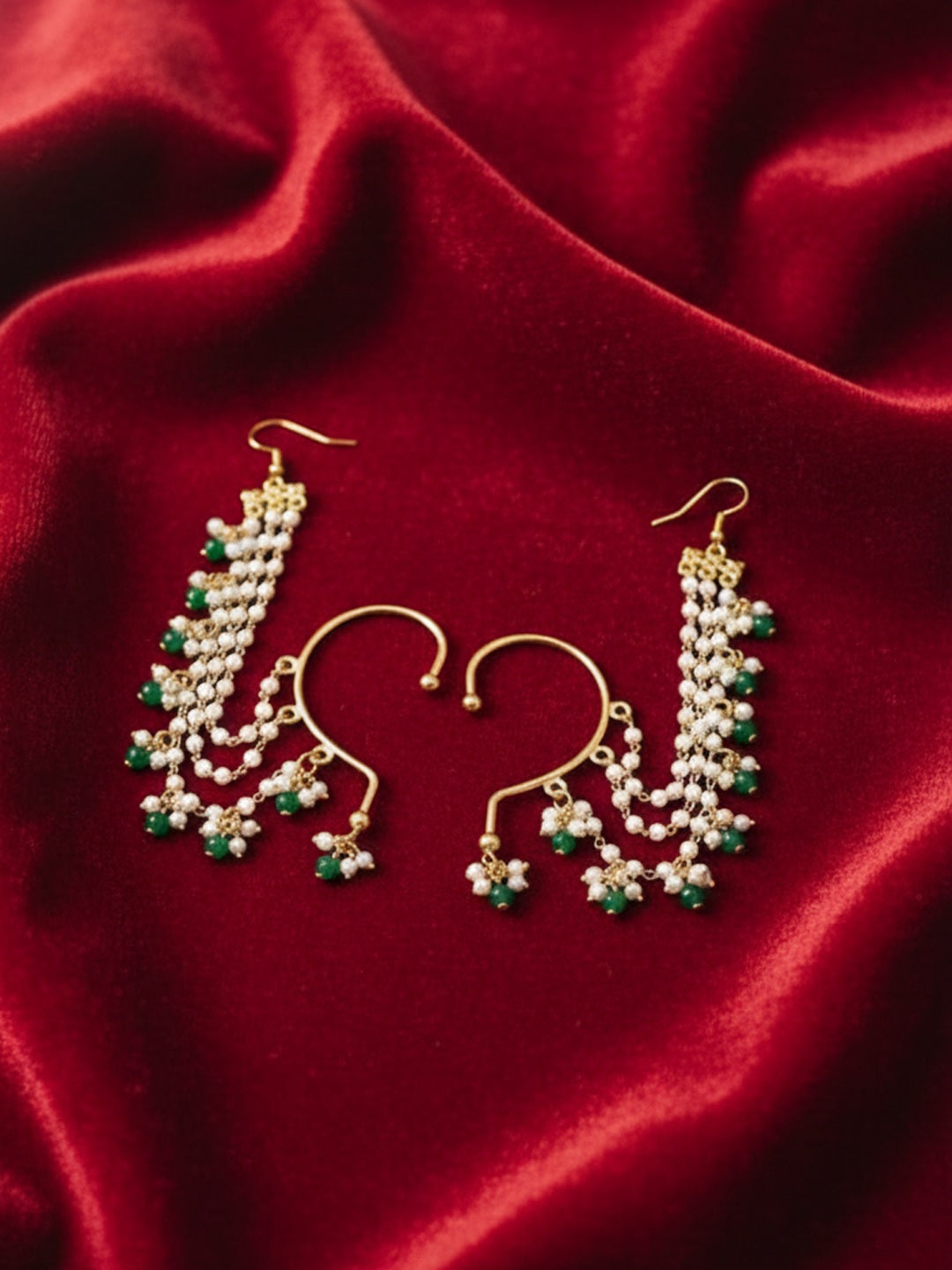 Contemporary Ear Cuff Earrings