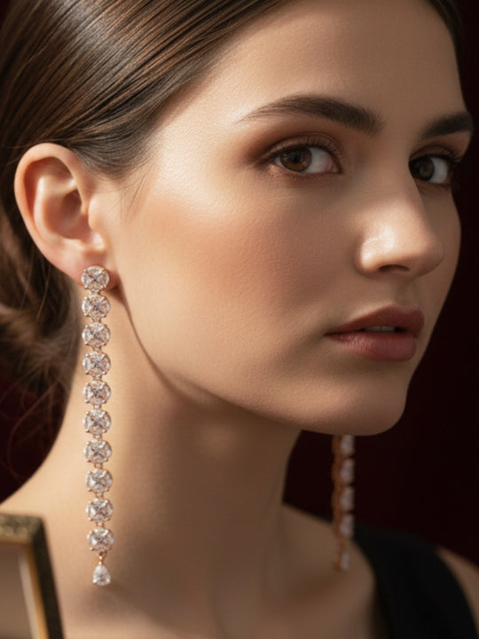 Geometric Drop Earrings