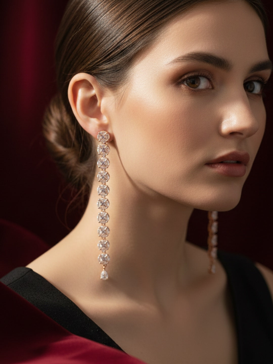 Geometric Drop Earrings