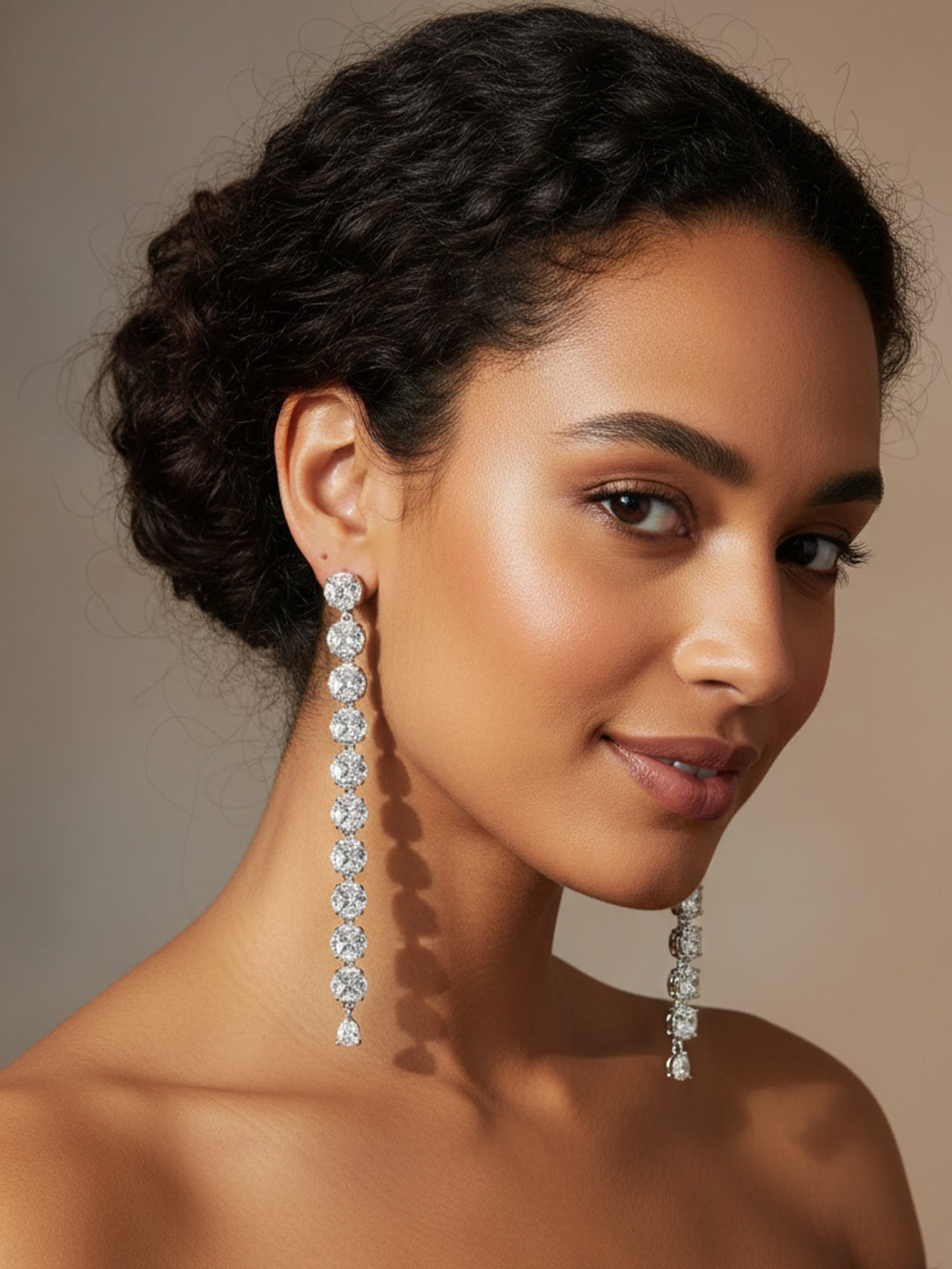 Circular Drop Earrings