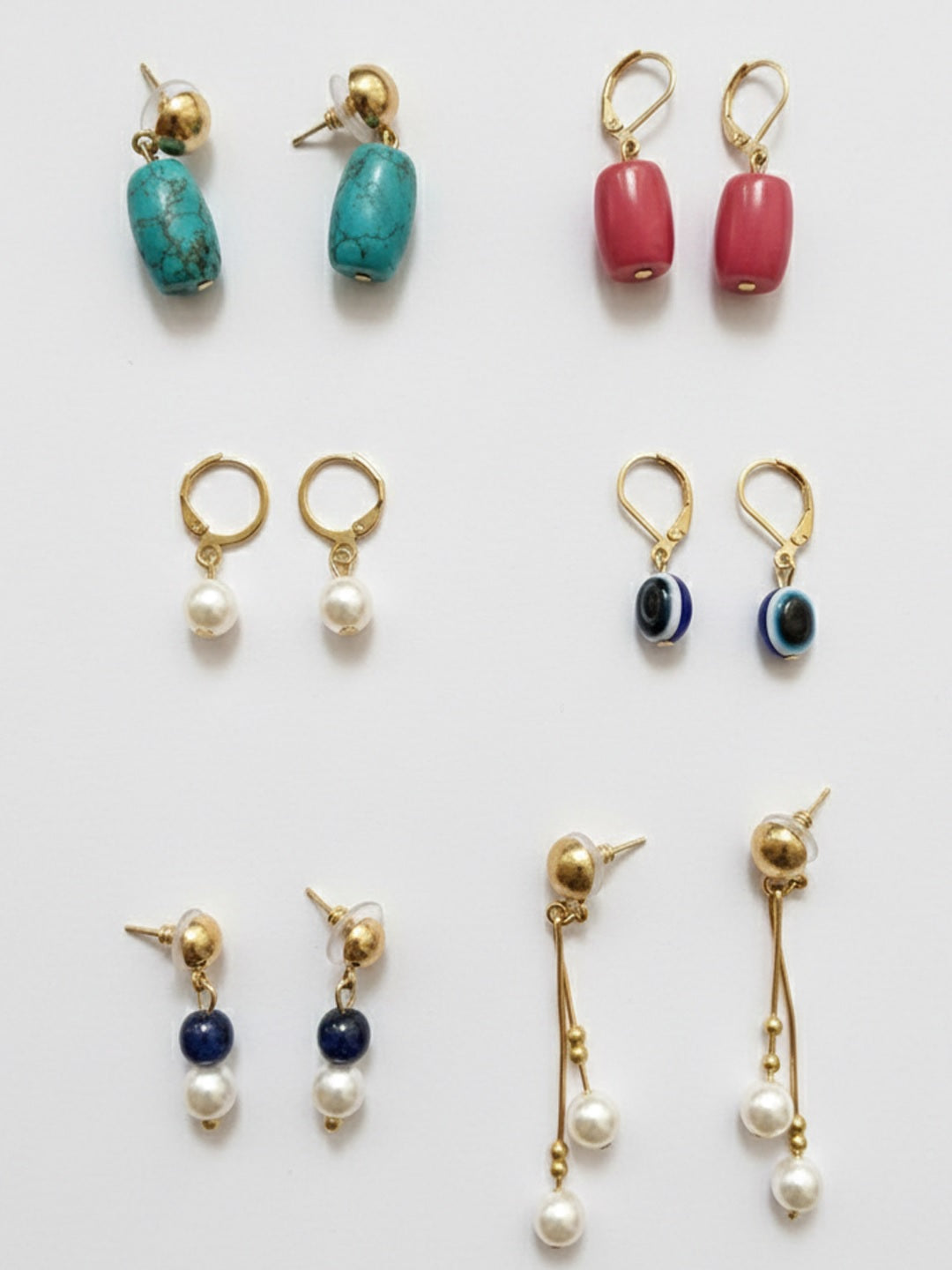 Geometric Drop Earrings
