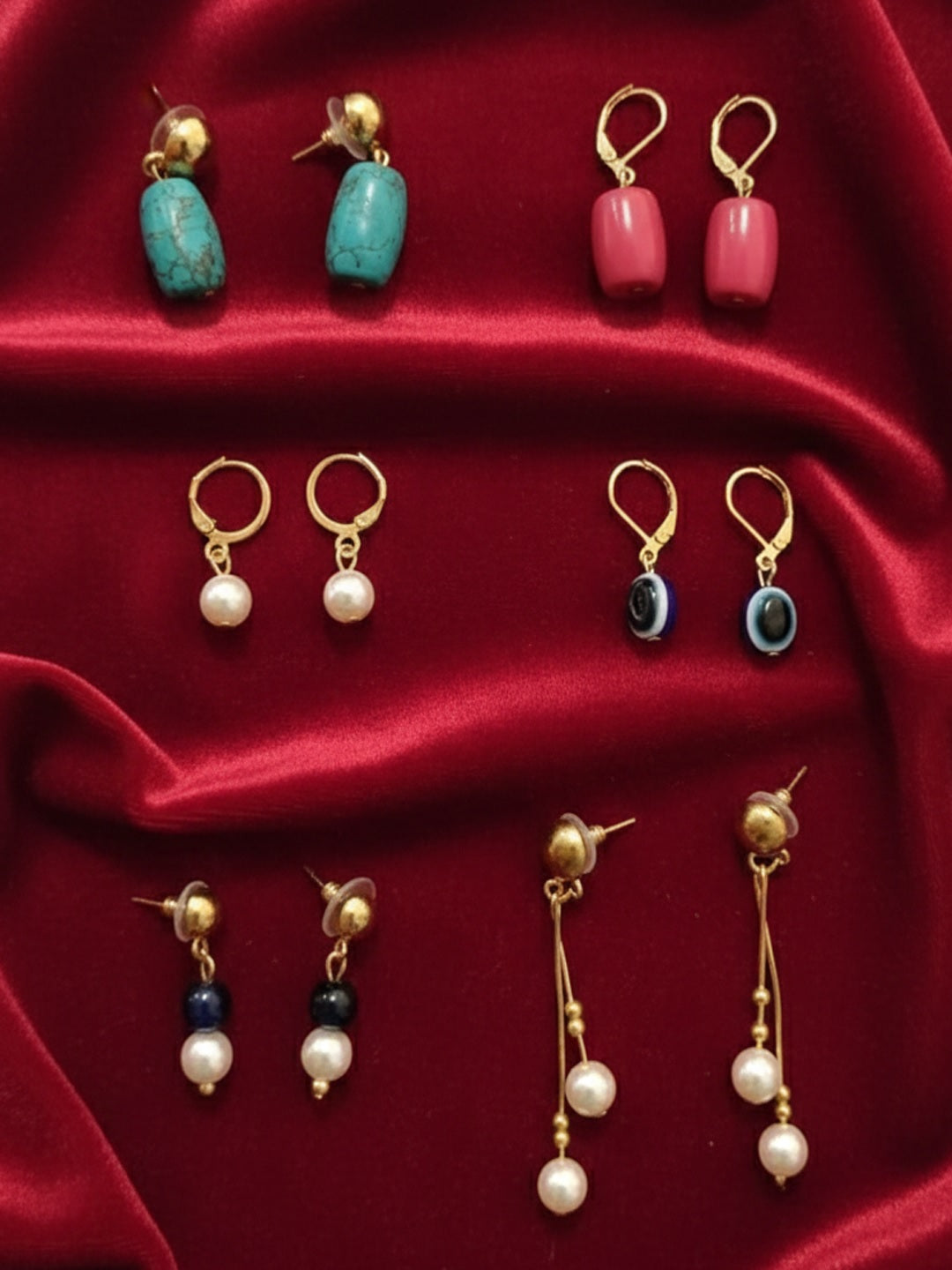 Geometric Drop Earrings