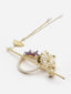 Gold-Plated Embellished Hairstick
