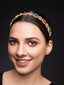 Gold-Plated Kundan Studded & Pearls Beaded Matha Patti