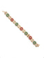 Gold-Plated Kundan Studded & Pearls Beaded Matha Patti