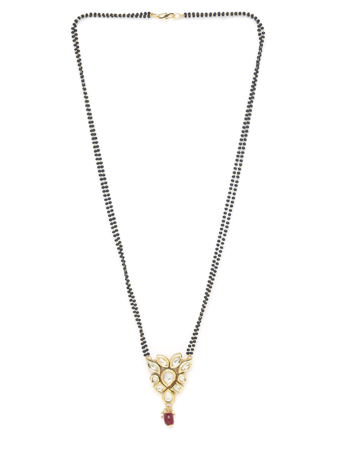 Gold-Plated Kundan Mangalsutra