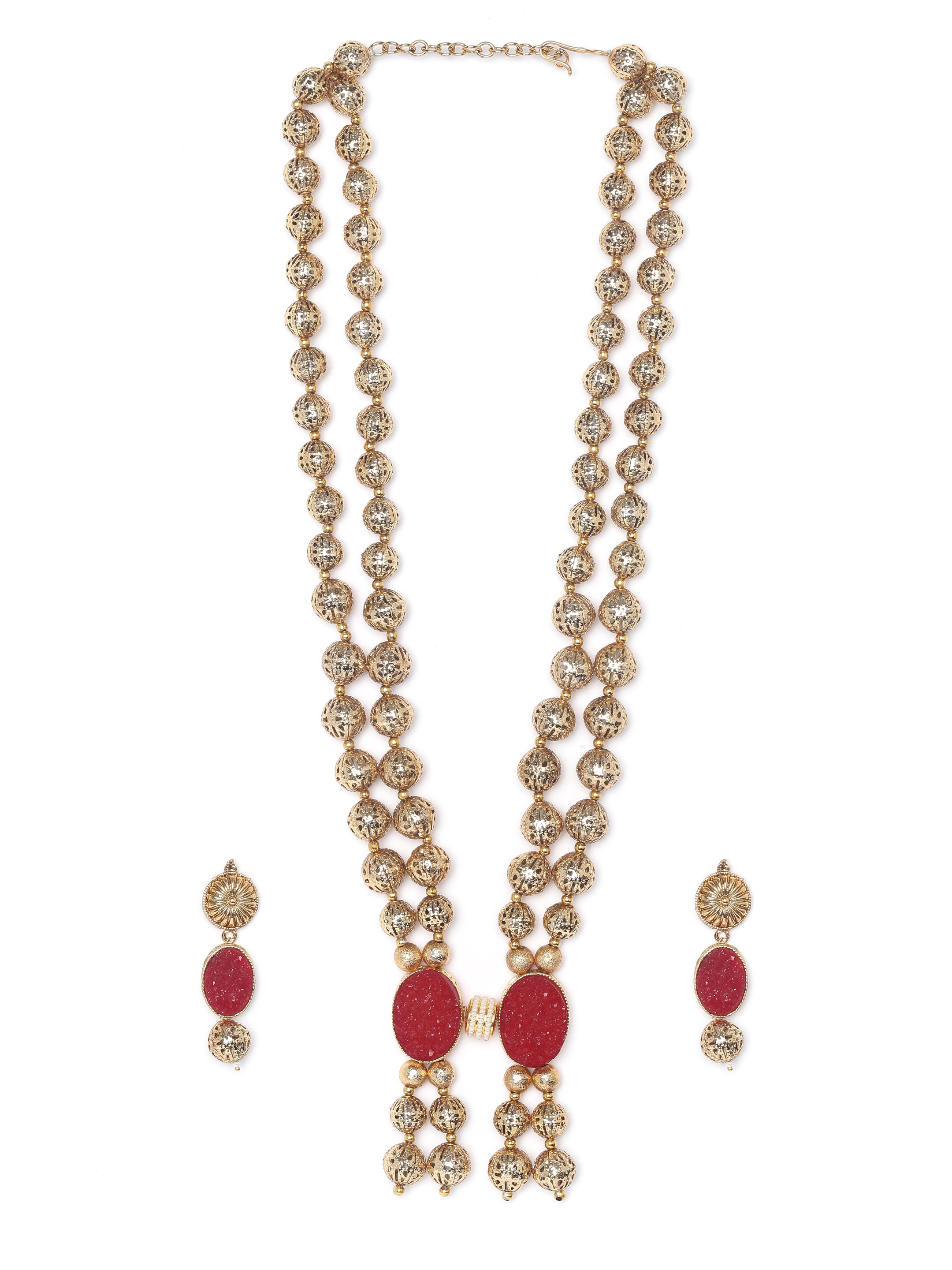 Gold-Plated Handcrafted Jewellery Set
