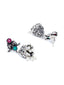 Women Oxidised Silver-Plated Stone-Studded Handcrafted Jewellery Set