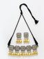 Gold-Plated Gold-Toned Beaded & Oxidezed Jewellery Set