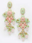 Gold-Plated & Green Kundan Jewellery Set