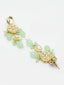 Gold-Plated Kundan-Studded & Pearl Beaded Jewellery Set