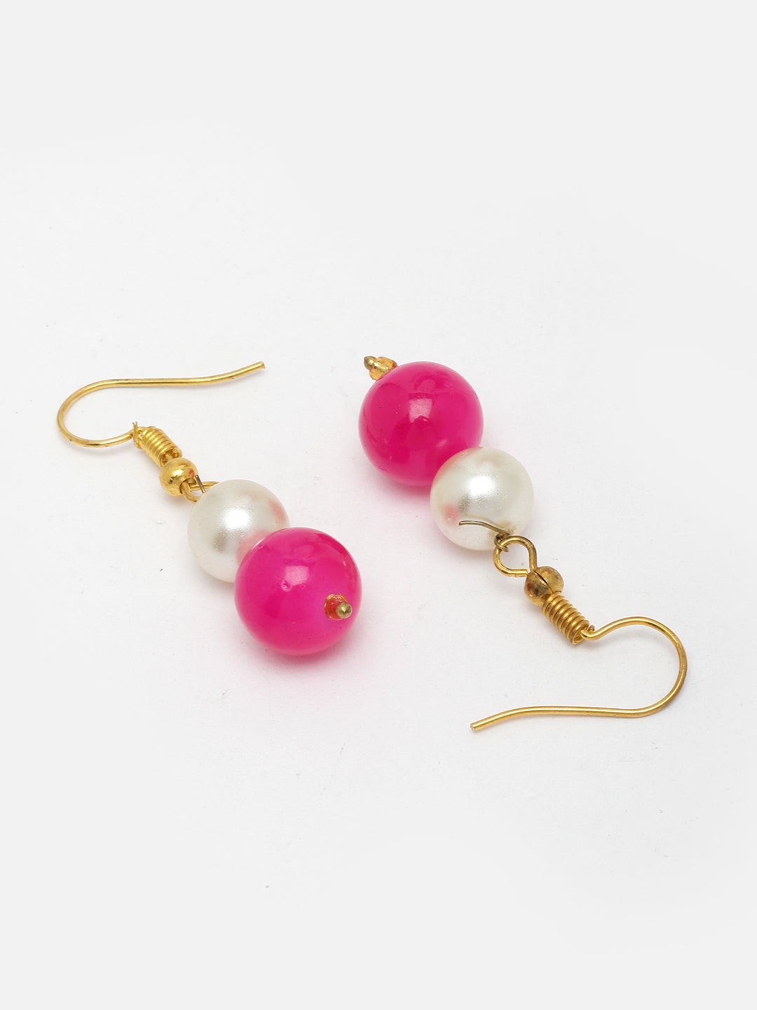 Gold-Plated Beaded Layered Jewellery Set