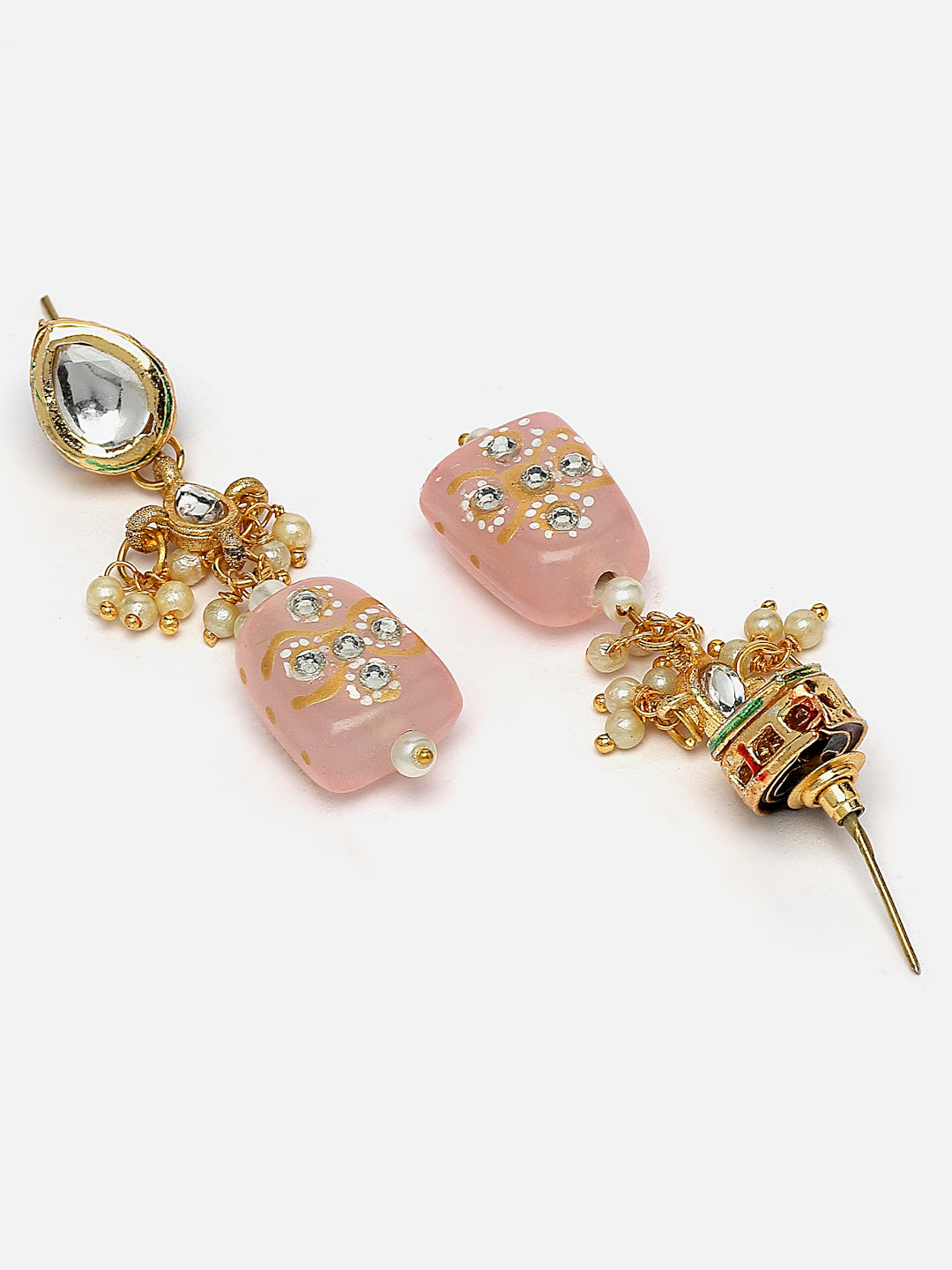 Gold-Plated Necklace and Earrings