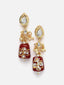 Gold-Plated Necklace and Earrings