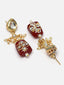 Gold-Plated Necklace and Earrings