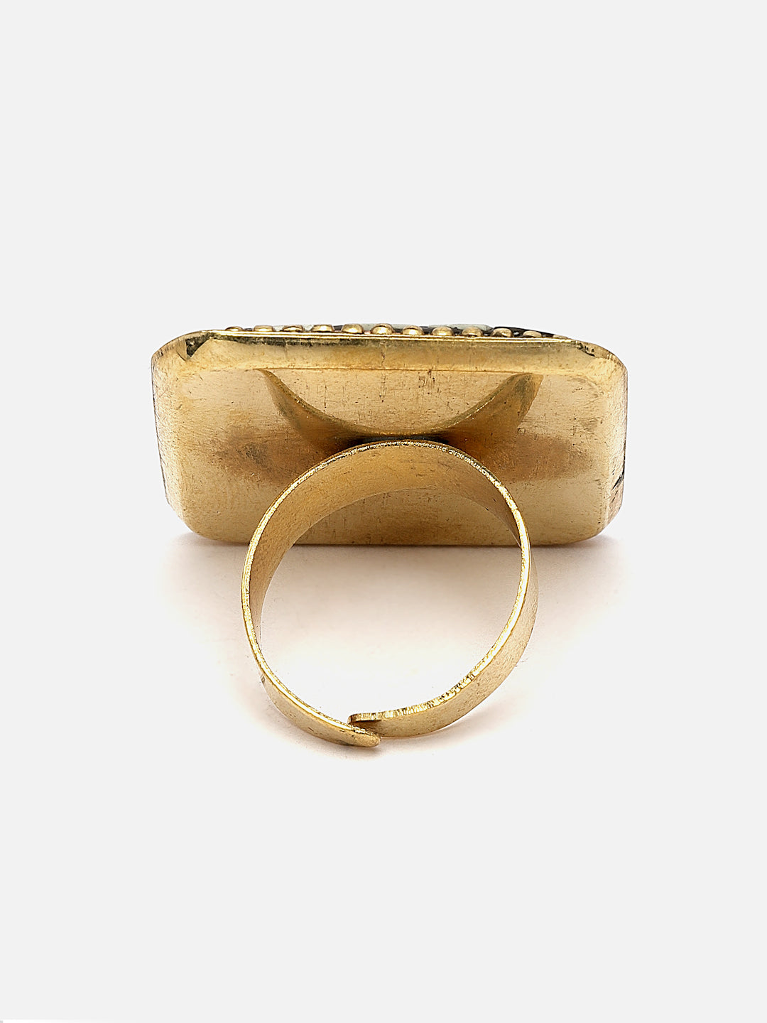 Gold-Plated Stone-Studded Jewellery Set